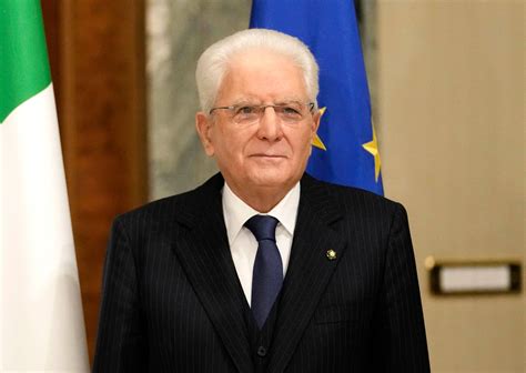 italian president sergio mattarella